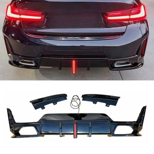 Pour BMW Série 3 2023+ : Kit Carrosserie Diffuseur de Pare-chocs Arrière, Lame de Protection et Cache de Protection – Accessoires Auto - Product Image 2
