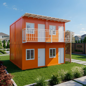 Casa Contenedor Expandible de 40 pies, Estructura de Acero Moderna, Casa Prefabricada Pequeñ<span class=keywords><strong>a</strong></span> en Venta - Product Image 1