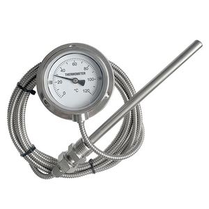 مقياس درجة حرارة لمستوى الزيت الشعرية من الفولاذ المقاوم للصدأ - Product Image 1