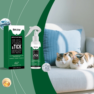 Spray <span class=keywords><strong>Répulsif</strong></span> Anti-Puces et Tiques Végétal Moderne pour Chiens et Chats – Protection Anti-Insectes Longue Durée, Doux, Non Irritant, Toutes Saisons - Product Image 2