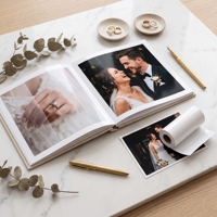 Rouleau de papier photo haute brillance 240G, noyau de 3 pouces, encre éco-solvant, imperméable, séchage rapide pour impression de portraits de mariage en studio