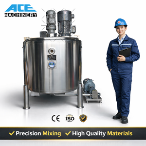 500L 1000L Cream Cosmetic Shampoo Liquid High Shear Homogenizer Mixer Emulsifier Dispersing Silverson High Shear Mixer Tank - Product Image 5