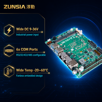 Carte mère industrielle 3,5 pouces intégrée Wildcat Lake DDR5 M.2 2280 PCIe 4.0 double LAN 2,5G 6 ports COM DC 9-36V