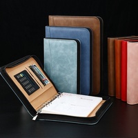 Carnet de notes multifonctionnel A6 A5 B5 pour gestionnaire d'entreprise, journal de voyage, classeur à feuilles mobiles, couverture rigide