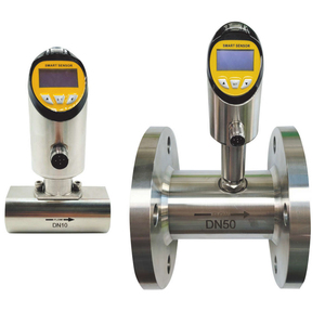 Fxg công nghiệp thép không gỉ tuabin dòng chảy & cảm biến nhiệt độ DN8-DN25 Độ chính xác 0.5% cho nước & dầu OEM tùy chỉnh - Product Image 4