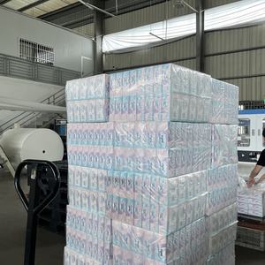 Papel tisú con logotipo personalizado, supersuave, 3 capas, pulpa de madera virgen, paquete suave de pañuelos faciales - Product Image 6