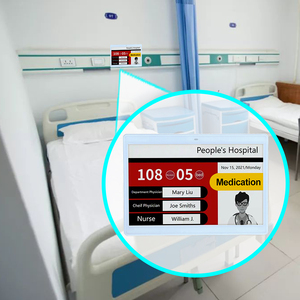 Etiqueta Electrónica, Señalización Digital, Pantalla de Tinta Electrónica de 10.2 Pulgadas y 4 Colores, Sistema de Señalización para Habitaciones de Hospital sin Papel con Bluetooth 5.0 - Product Image 1