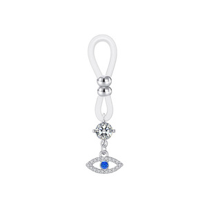 Nouvelle pince à téton réglable en silicone sans perçage, avec anneau de suspension ludique, pour cadeau quotidien - Product Image 6