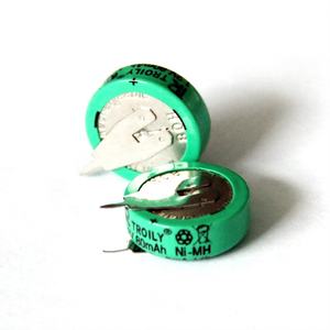 40H Ni Mh Ni-MH充電式バッテリーニッケル水素電池 (Ni-MH) <span class=keywords><strong>1.2v</strong></span> 40mah <span class=keywords><strong>Nimh</strong></span>ボタンセルバッテリー - Product Image 3