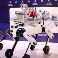 Robot Cuadrúpedo de Alta Resistencia T01, Capacidad de Carga de 80 kg, Todoterreno, 7 m/s, IP67, Navegación Autónoma