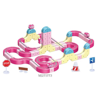Ensemble de blocs de construction de train à grande vitesse, jouet ferroviaire DIY pour enfants, kit de piste électronique DIY, jouets éducatifs pour la petite enfance