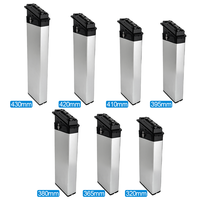 Batterie au lithium rechargeable pour vélo électrique OEM 21700 24V 36V 48V 52V, pack de batteries lithium-ion pour vélo électrique Silver Fish avec boîtier en alliage