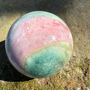 Esfera Decorativa de Jaspe Oceánico de 7-7.5cm, Artículo Espiritual Natural, Cristal Curativo Hecho a Mano para Decoración del Hogar - Product Image 4