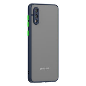 Custodia per <span class=keywords><strong>Samsung</strong></span> <span class=keywords><strong>Galaxy</strong></span> A02 con Protezione Fotocamera, <span class=keywords><strong>Cover</strong></span> Opaca Traslucida Effetto Fumo, Accessori per Telefoni Cellulari - Product Image 5