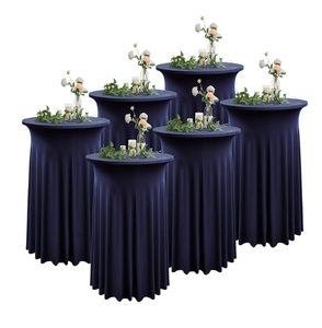 Nappe de cocktail à motifs, imperméable, en polyester, pour la décoration d'événements et de fêtes - Product Image 3