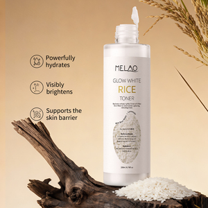Tonique de riz éclaircissant pour peaux ternes, sans parabènes ni silicone, léger, non comédogène, restaure l'équilibre de l'hydratation - Product Image 2