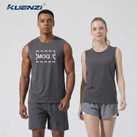 Débardeur sans manches Kuenzi personnalisé avec logo, coupe standard 5X, 100% coton 220GSM, pour femme