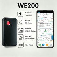 Traceur GPS 2G pour la gestion de flotte de véhicules WE200 Suivi en temps réel avec historique des itinéraires et statistiques de kilométrage