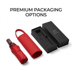 Nouveauté Parapluie pliable avec logo personnalisé Parapluies automatiques Vente en gros Cadeau promotionnel pour entreprises - Product Image 3