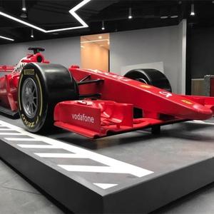 Modèle de voiture de course F1 personnalisé 1:1, modèle de train, coque en fibre de verre renforcée, intérieur, simulation réaliste, centre commercial - Product Image 4