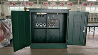 Transformateur immergé dans l'huile de type américain ZGS, type boîtier, pour sous-station préfabriquée compacte 30-1250 kVA, borne de raccordement en anneau