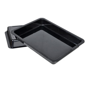 Barquette en plastique noir jetable pour la présentation <span class=keywords><strong>de</strong></span> viande fraîche en supermarché, pour congélateur - Product Image 5