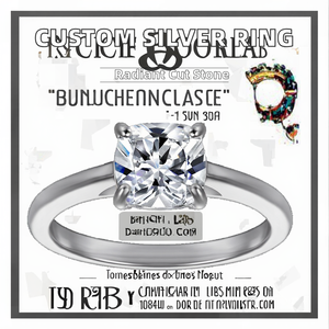 Bague de fiançailles classique en moissanite taille ovale, en argent sterling 925 plaqué argent, sertie à griffes, pour anniversaire et mariage - Product Image 2