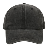 Casquette de baseball vintage en coton délavé, style sportif, personnalisable avec broderie, douce et vieillie, broderie 3D en relief disponible, vierge
