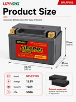 LiFePo4 baterai penyimpanan energi kecil Ion Lithium kualitas tinggi 12V 20Ah 100Ah untuk kulkas sepeda motor rumah tangga
