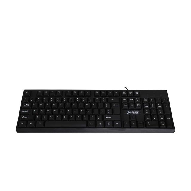 In Stock 104 Keys Full Size Low Profile Cheap Keyboard USB Wired Office Business Office Keyboard for PC Desktop Laptop