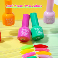 Ensemble de vernis à ongles en gel RISYAL, UV/LED, échantillon gratuit, 36 flacons, très bonne qualité, vernis à ongles en gel 15ml, fournitures pour ongles en gros, couche de finition mate
