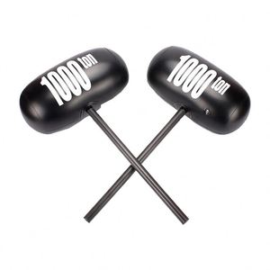 Marteau gonflable promotionnel en PVC noir, jouet gonflable personnalisé pour enfants - Product Image 1
