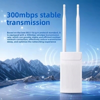 Estación Base para Exteriores Omnidireccional para Todo Clima CF-EW61 300Mbps 2.4GHz MIMO Antena Dual POE Impermeable AP WiFi de Largo Alcance
