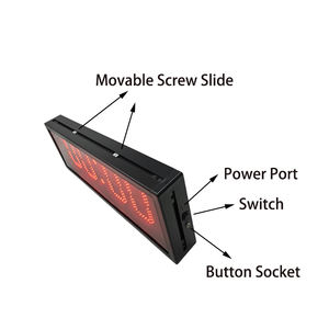 Horloge numérique miniature de conception moderne avec minuterie de sport électrique, affichage LED rechargeable unilatéral, 220v, horloges murales - Product Image 3