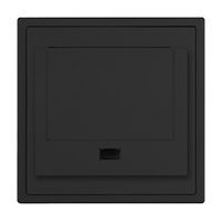Interruptor de Escena Inteligente KNX de 4 Grupos y 8 Vías, Control Remoto de Cortinas y Luces, Material de PC Gris Humo, LED para Hogar y Hotel