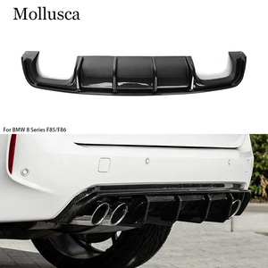 แผ่นคาร์บอนไฟเบอร์กันชนหลังสำหรับ X5M F85/X6M F86 V สไตล์2015-2019 - Product Image 1