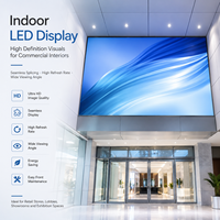 Écran LED d'intérieur personnalisé P2.5 P3, mur vidéo publicitaire HD sans soudure, panneau LED pour centres commerciaux et salles de conférence
