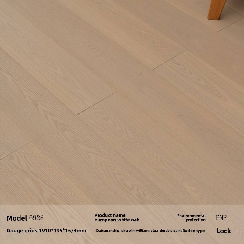 6928 European white rubber skin lock floor heating ENF grade