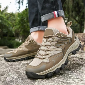 Chaussures de randonnée pour couple grande taille, chaussures de camping tout-terrain, chaussures de marche à semelle souple antidérapante, chaussures de sport professionnelles pour l'extérieur - Product Image 2