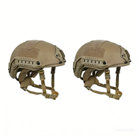 Casque de sport outdoor le plus vendu, modèle FAST High Cut, en plastique PE, réglable, tactique ACH, protection de la tête à 6 points d'attache