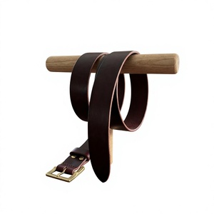 Ceinture en cuir de vachette de qualité supérieure pour homme, faite à la main, avec boucle à ardillon, longueur et épaisseur personnalisables, boucle en acier, largeur 3,8 cm - Product Image 5