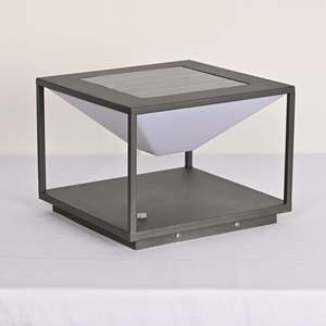 <span class=keywords><strong>Lampe</strong></span> solaire pour poteau en acier inoxydable PE, style nordique, pour villa, jardin, <span class=keywords><strong>portail</strong></span>, pilier, paysage, décorative, étanche, LED, cube, <span class=keywords><strong>lampe</strong></span> de pelouse - Product Image 6