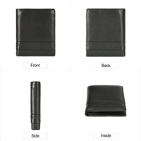 Portefeuille court pour homme en cuir véritable DUJIANG, classique et tendance, multi-emplacements pour cartes, porte-monnaie, modèle 2181