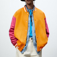 Veste de baseball pour homme YSJY, vente chaude, broderie du logo, style universitaire, couleur personnalisée, vêtement décontracté, veste de baseball