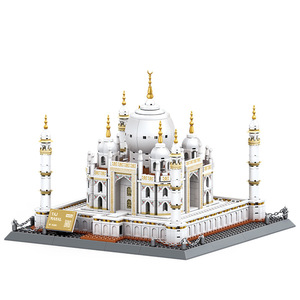Taj Mahal <strong>Technical</strong> Building Blocks Classic Architecture Series DIY Educational Assembly Model Kid Interactive Toys Wholesale - Product Image 1