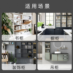 Conector tres en uno Shengshimingxin de aleación de zinc de 9,5 mm para gabinetes, paneles de armarios y muebles, fácil instalación - Product Image 1