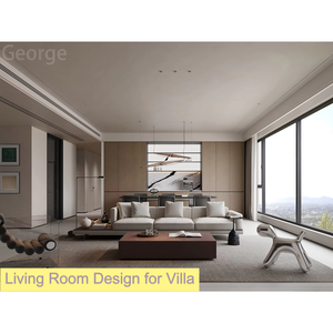 فيلا حديثة ثلاثية الأبعاد ديكور منزلي وقفة واحدة خدمات التصميم الداخلي ديكور داخلي للمنزل - Product Image 1