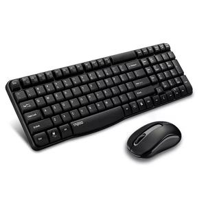 Ensemble <span class=keywords><strong>clavier</strong></span> et souris sans fil <span class=keywords><strong>Rapoo</strong></span> X1800S 2.4G sans fil intelligent économie d'énergie <span class=keywords><strong>clavier</strong></span> et souris pour ordinateur de bureau - Product Image 4
