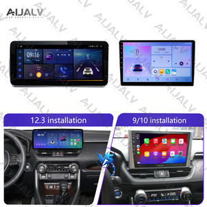 Autoradio multimédia Android 12,3 pouces avec navigation GPS, lecteur vidéo, stéréo, Carplay Auto pour <span class=keywords><strong>Toyota</strong></span> <span class=keywords><strong>RAV4</strong></span> 2023 - Product Image 3