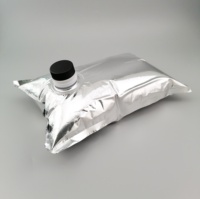 Sac à bavette transparent en aluminium dans une boîte à vin 3L 5L 10L 20L avec robinet pochette liquide durable gallon sac à boisson pour boissons jus huile
